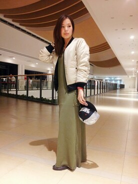 kinukaさん（レディース・157cm）の夏コーディネート