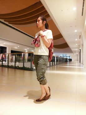 kinukaさん（レディース・157cm）の夏コーディネート