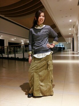 kinukaさん（レディース・157cm）の秋コーディネート