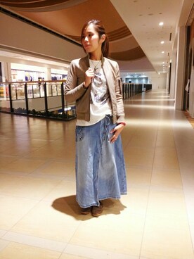 kinukaさん（レディース・157cm）の秋コーディネート