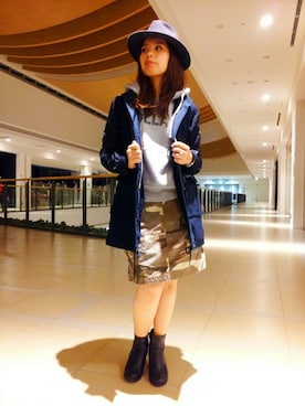 kinukaさん（レディース・157cm）の秋コーディネート