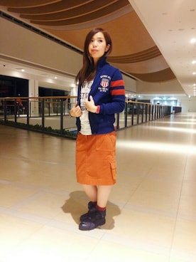 kinukaさん（レディース・157cm）の秋コーディネート