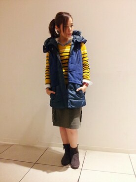 kinukaさん(レディース・157cm)の秋コーディネート