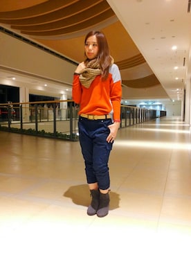 kinukaさん(レディース・157cm)の秋コーディネート