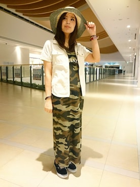 kinukaさん（レディース・157cm）の春コーディネート