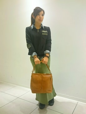 kinukaさん（レディース・157cm）の秋コーディネート