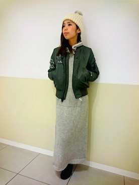 kinukaさん（レディース・157cm）の秋コーディネート