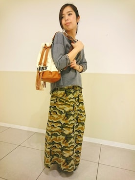 kinukaさん（レディース・157cm）の冬コーディネート