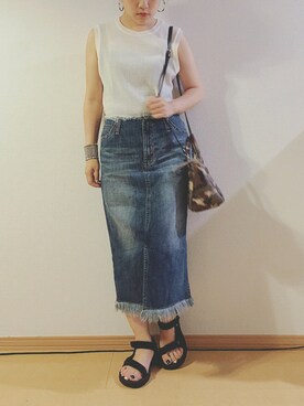 mo.koさん（レディース・153cm）の夏コーディネート