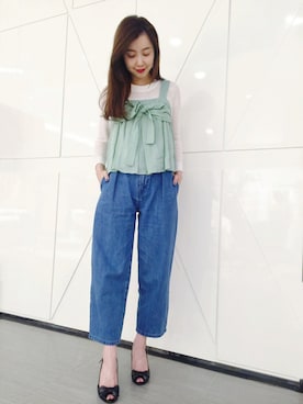 yukiさん（レディース・162cm）の春コーディネート