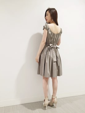 「アイテム（ブーティ、ベージュ系）」を使った、yukiさん（レディース・162cm）の春コーディネート