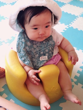 「ハットコーデ」｜Riko.Iさん（キッズ・60cm）の夏コーディネート