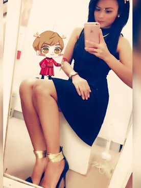 「ALDO（アルド）のアイテム（ドレスシューズ）」を使った、Devi Permata Putriさん（レディース・153cm）の春コーディネート