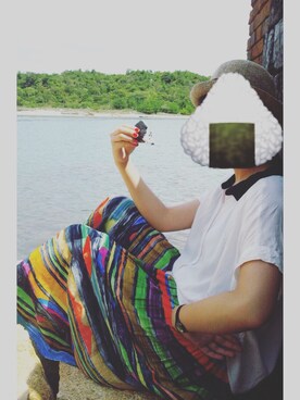 「7のアイテム」を使った、H⁑N⁂C＊さん（レディース・164cm）の秋コーディネート