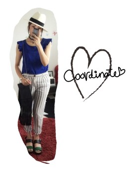 RUMIKA☺︎さん（レディース・162cm）の夏コーディネート