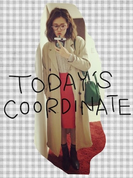 「MONKI」｜RUMIKA☺︎さん（レディース・162cm）の冬コーディネート