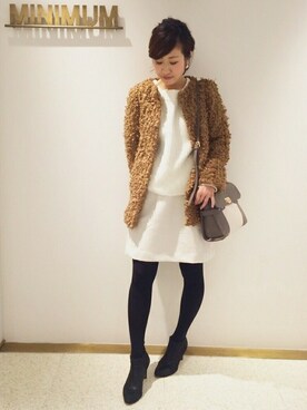 「京都マルイ」｜minimum京都マルイstaffさん（レディース・156cm）の秋コーディネート