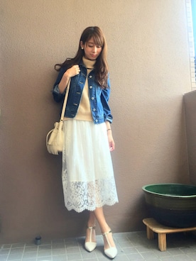 デリさん(レディース・168cm)の春コーディネート