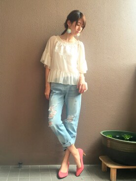 デリさん（レディース・168cm）の春コーディネート