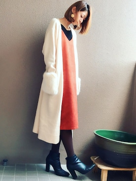 デリさん（レディース・168cm）の秋コーディネート