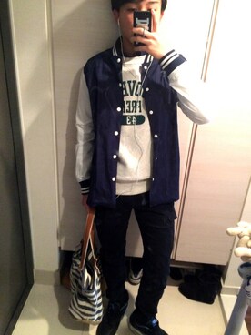 ぬまっくすさん（メンズ・173cm）の冬コーディネート