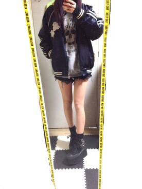 「厚底」｜「 ねむる 」さん（レディース・156cm）の春コーディネート