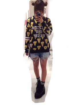 「厚底」｜「 ねむる 」さん（レディース・156cm）の春コーディネート