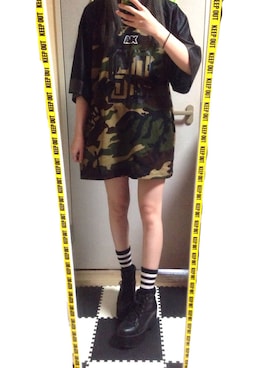 「厚底」｜「 ねむる 」さん（レディース・156cm）の夏コーディネート