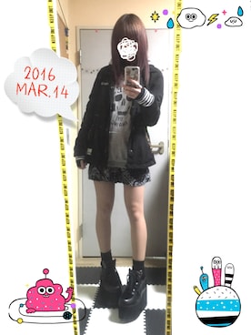 「WORLDWIDELOVE!」｜「 ねむる 」さん（レディース・156cm）の春コーディネート