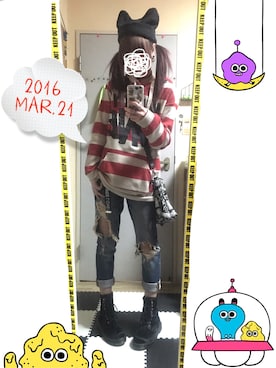 「WORLDWIDELOVE!」｜「 ねむる 」さん（レディース・156cm）の春コーディネート