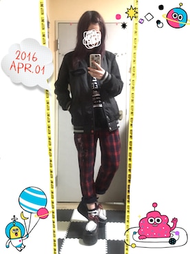 「WORLDWIDELOVE!」｜「 ねむる 」さん（レディース・156cm）の春コーディネート