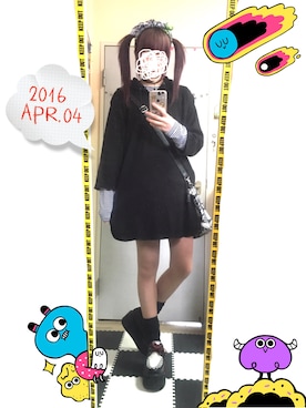 「WORLDWIDELOVE!」｜「 ねむる 」さん（レディース・156cm）の春コーディネート