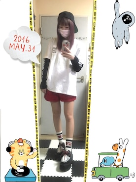 「WORLDWIDELOVE!」｜「 ねむる 」さん（レディース・156cm）の春コーディネート
