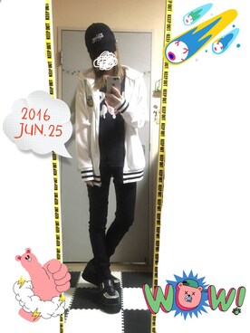 「WORLDWIDELOVE!」｜「 ねむる 」さん（レディース・156cm）の夏コーディネート