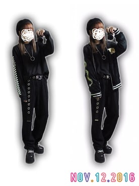 「フロントイン」｜「 ねむる 」さん（レディース・156cm）の秋コーディネート