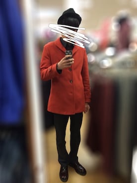 「COMME CA ISM（コムサイズム）のアイテム（ダウンジャケット/コート）」を使った、yukihiroさん（メンズ・180cm）の冬コーディネート