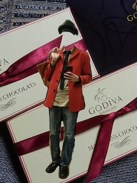 「COMME CA ISM（コムサイズム）のアイテム（ダウンジャケット/コート）」を使った、yukihiroさん（メンズ・181cm）の冬コーディネート