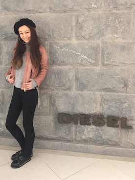 「Jeffrey Campbell（ジェフリーキャンベル）のアイテム（サンダル）」を使った、Remi*Ｙさん（レディース・156cm）の冬コーディネート