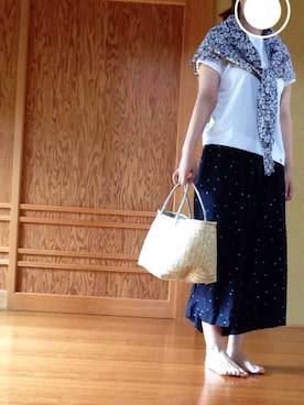 ucamoi↟さん（レディース・155cm）の夏コーディネート