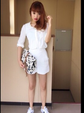 D♡nut🍩さん（レディース・157cm）の春コーディネート