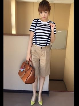 ■VERY掲載◎東原亜希さん着用■BARNYARDSTORM/バンヤードストーム■セットアップ■トップス＆スカート■0