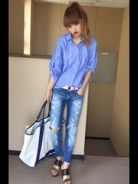 D♡nut🍩さん（レディース・157cm）の夏コーディネート