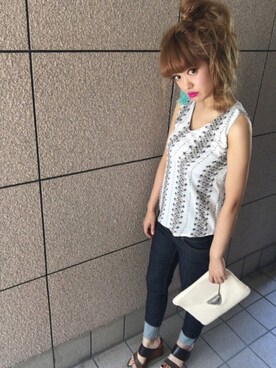 D♡nut🍩さん（レディース・157cm）の夏コーディネート