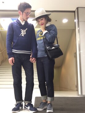 D♡nut🍩さん（レディース・157cm）の秋コーディネート