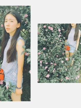 「公园」｜Eskimo冀断さん（レディース・167cm）の夏コーディネート