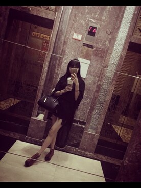 「stradivarius（ストラディバリウス）のアイテム（その他アウター）」を使った、Odiliaさん（レディース・163cm）の秋コーディネート