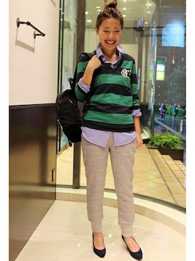 RIKAさん（レディース・157cm）の秋コーディネート