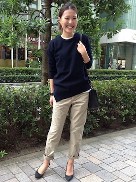 RIKAさん（レディース・157cm）の秋コーディネート