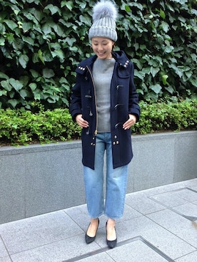 RIKAさん(レディース・157cm)の冬コーディネート