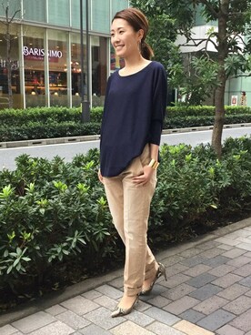 RIKAさん(レディース・157cm)の春コーディネート